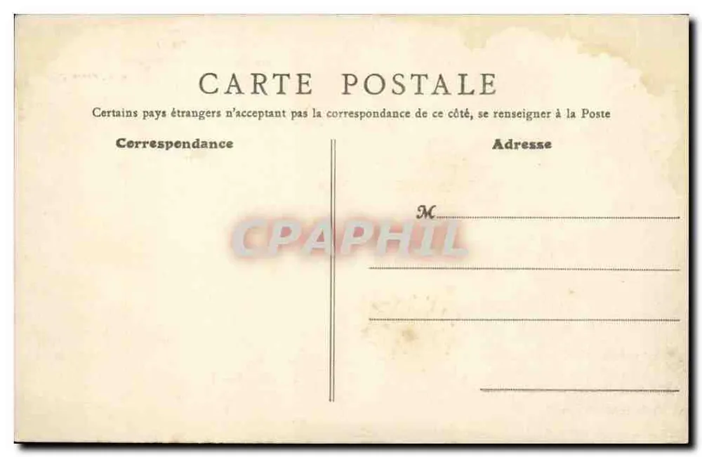 Paris — Catedral de Notre-Dame — B.F., PARIS 64 - Verso