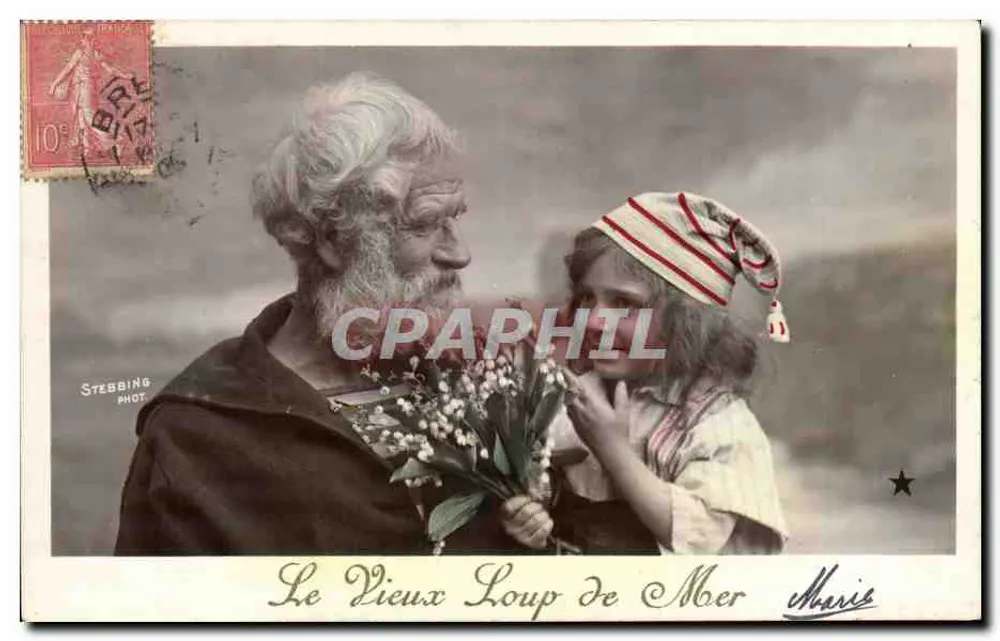 Der alte Seewolf — Stebbing Phot — VBC-Serie Nr. 3029 - Vorderseite