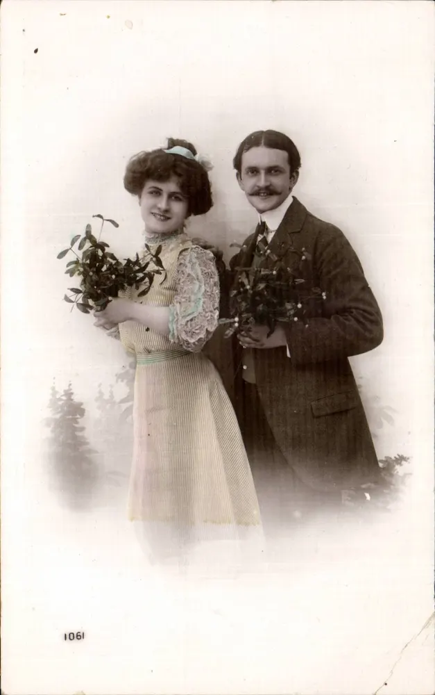 Paar — Portrait im Studio — n°1061 - Vorderseite