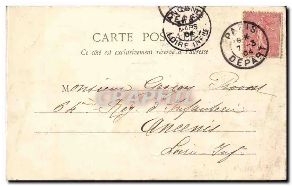 Igreja de São Pedro de Chaillot — Paris — n° 467 - Verso