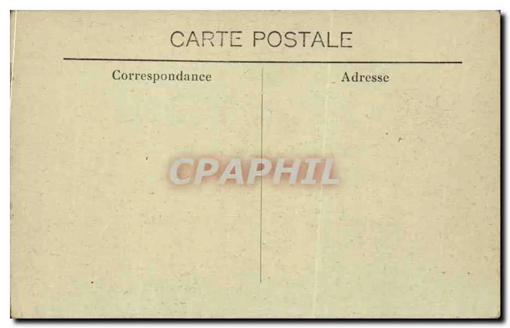 Kirche der Madeleine und die Rue Royale — A.B. 504 — Verlag A.B. - Rückseite