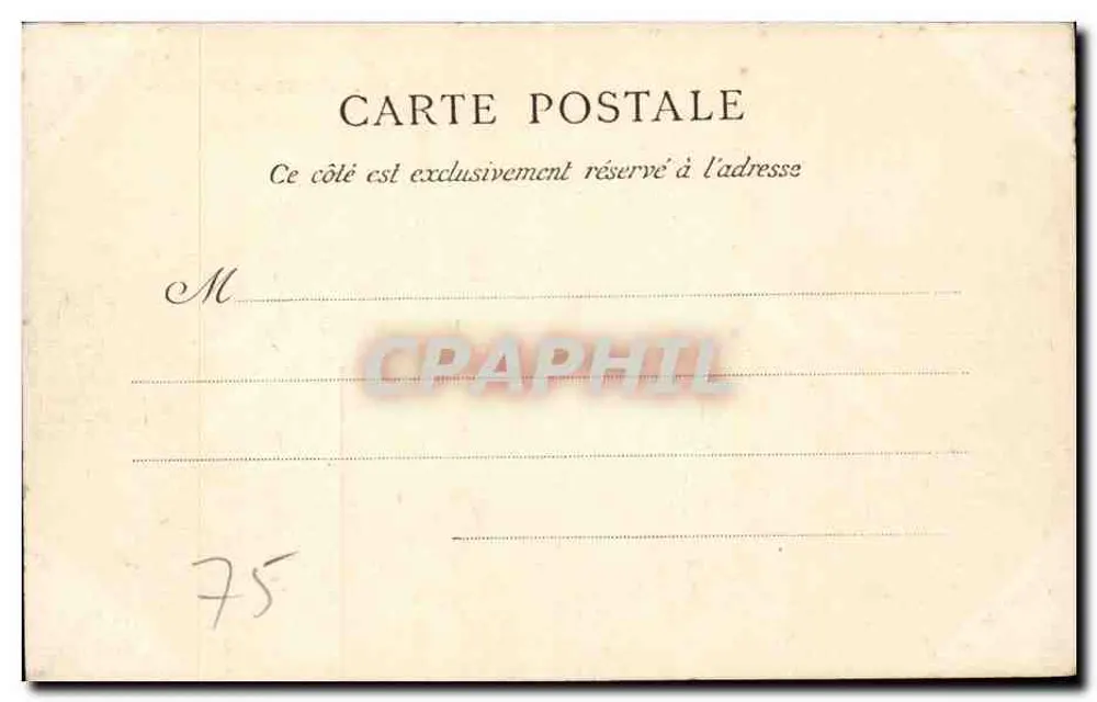 Paris — O Louvre - Verso