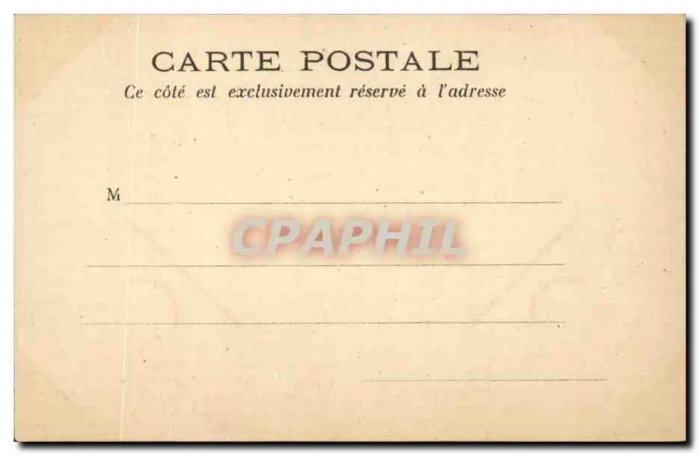 PARIS — Teatro do Vaudeville — Editor não identificado, número de série não visível - Verso