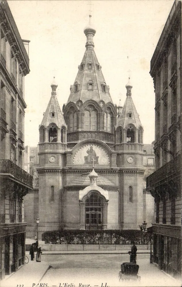 Paris — Die russische Kirche — L.L. — n°323 - Vorderseite