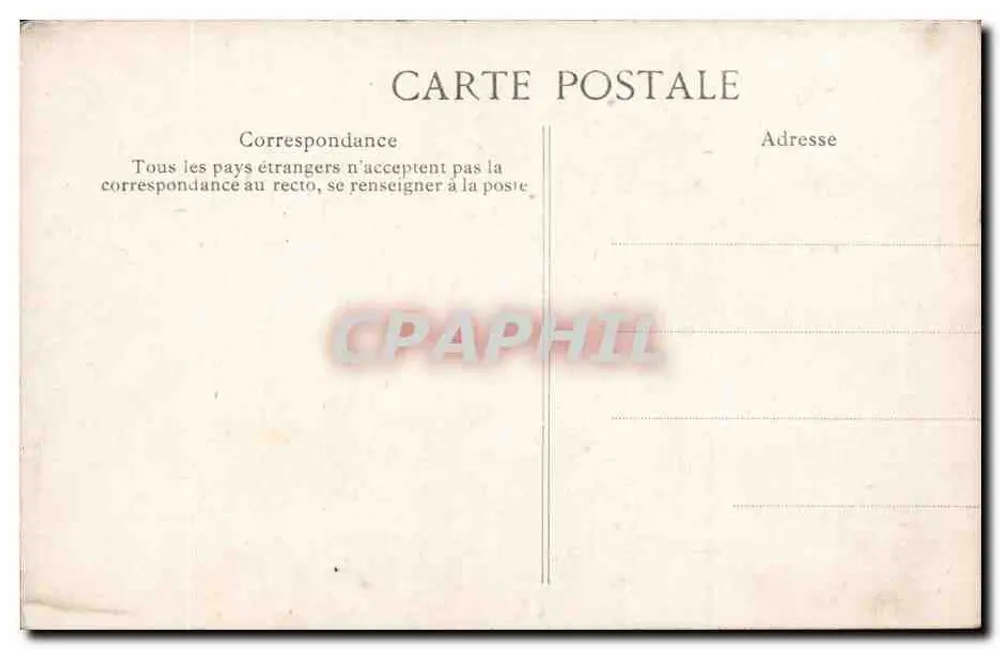 Altenheim CHARDON-LAGACHE — Die Wäscherei — Verlag E.P.D. Nr. 15 - Rückseite