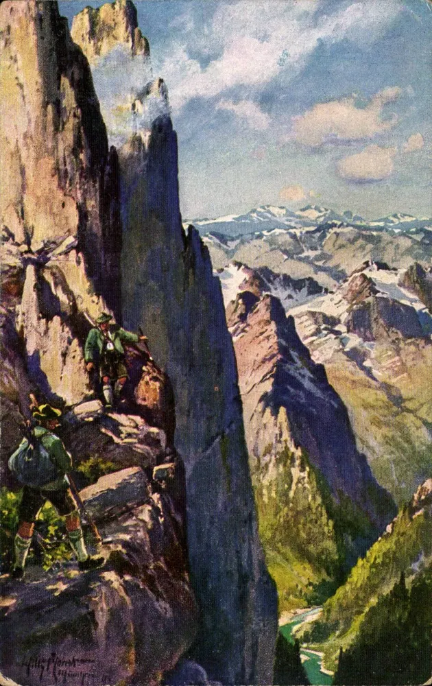 Nordische Alpen — Bergwanderung — Verlag S. C. D. Paris, Nr. 247 - Vorderseite