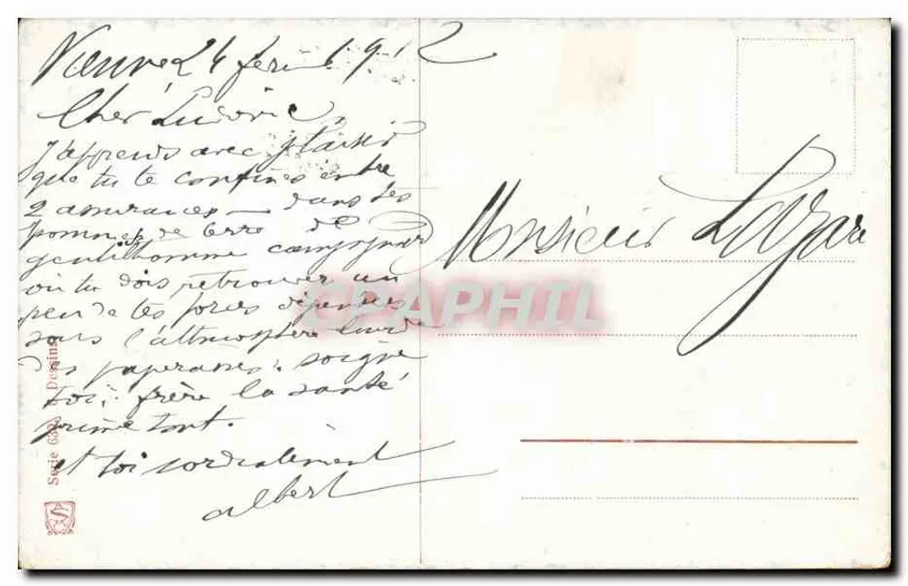 Nordische Alpen — Bergwanderung — Verlag S. C. D. Paris, Nr. 247 - Rückseite