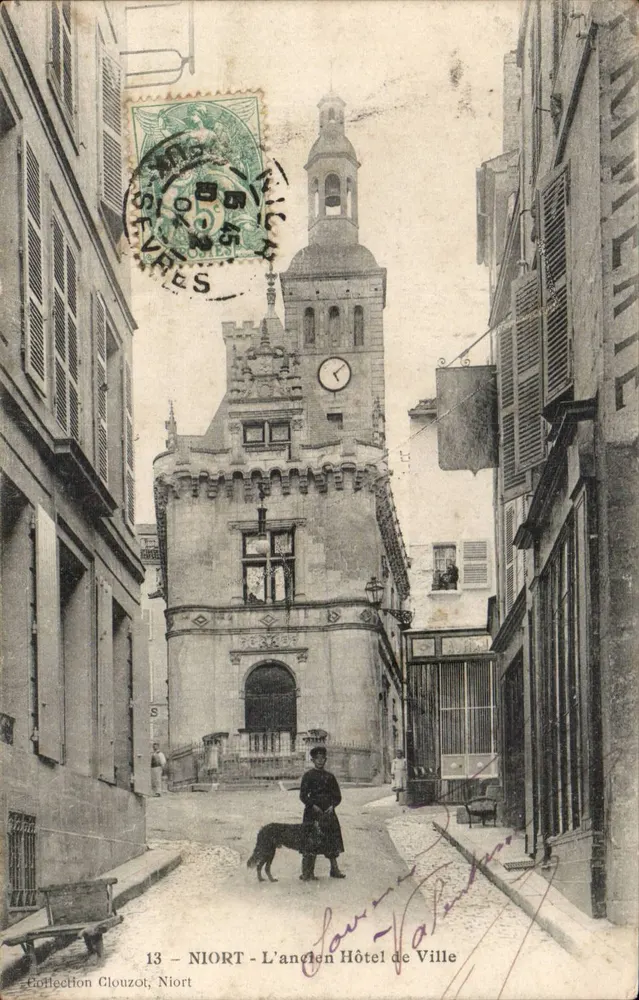 Niort - Das alte Rathaus — Collection Clouzot, n°13 - Vorderseite
