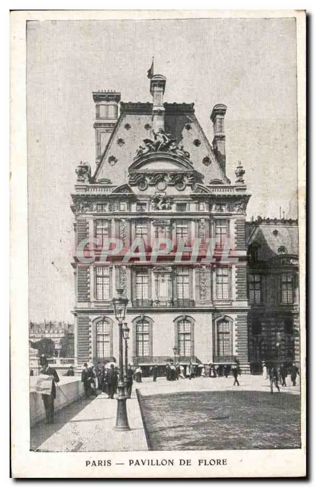 Paris — Pavilhão de Flore — Editora não identificada - Frente