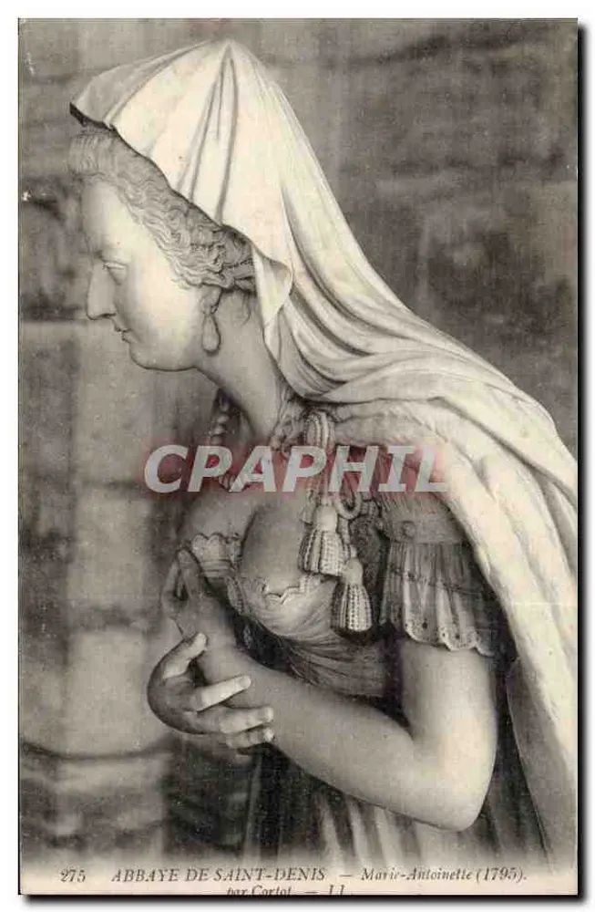 Abtei Saint-Denis — Marie-Antoinette (1795) — von Carlot — Nr. 275 - Vorderseite