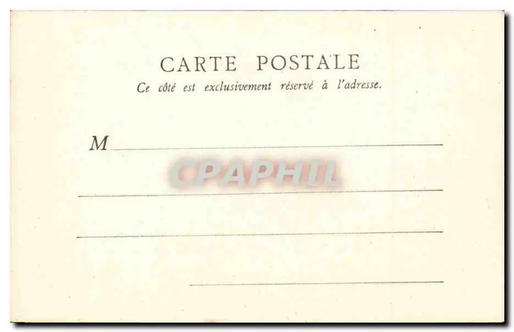 Das Louvre (Aussicht vom Pavillon de Sully) — Paris — B.F., Paris, Nr. 105 - Rückseite