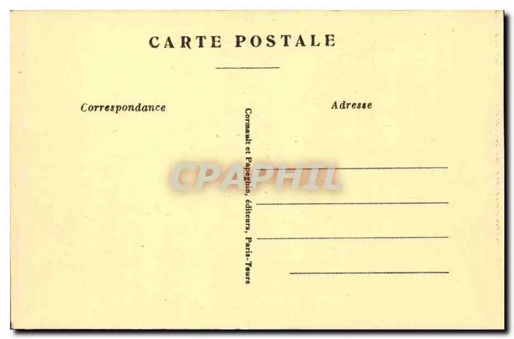 Paris — A Porta Saint-Denis e o Boulevard - A.P. 148 - Verso