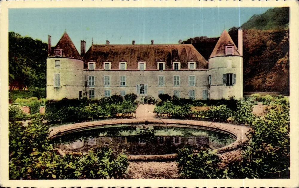 Les Laumes (C.-d'Or) — Zamek — Wydawca: Combier Impr. Côte-d'Or - Awers