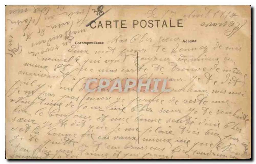 Grenoble — Vista Geral — L. M. Grenoble - Verso