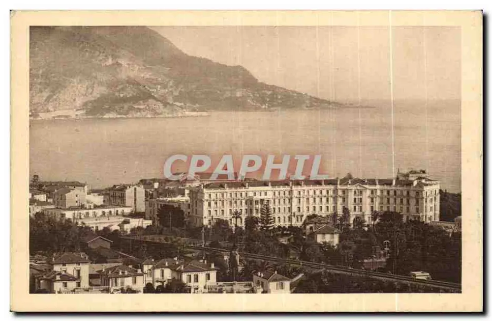 Beaulieu-sur-Mer — Allgemeiner Blick und das Hotel Bristol — L. DAUFHIN, Fot. (A.M.) - Vorderseite