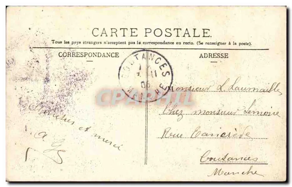 Grand Hôtel Terminus an der Gare Saint-Lazare — Paris (8. Arrondissement) — L'Hirondelle - Paris - Rückseite