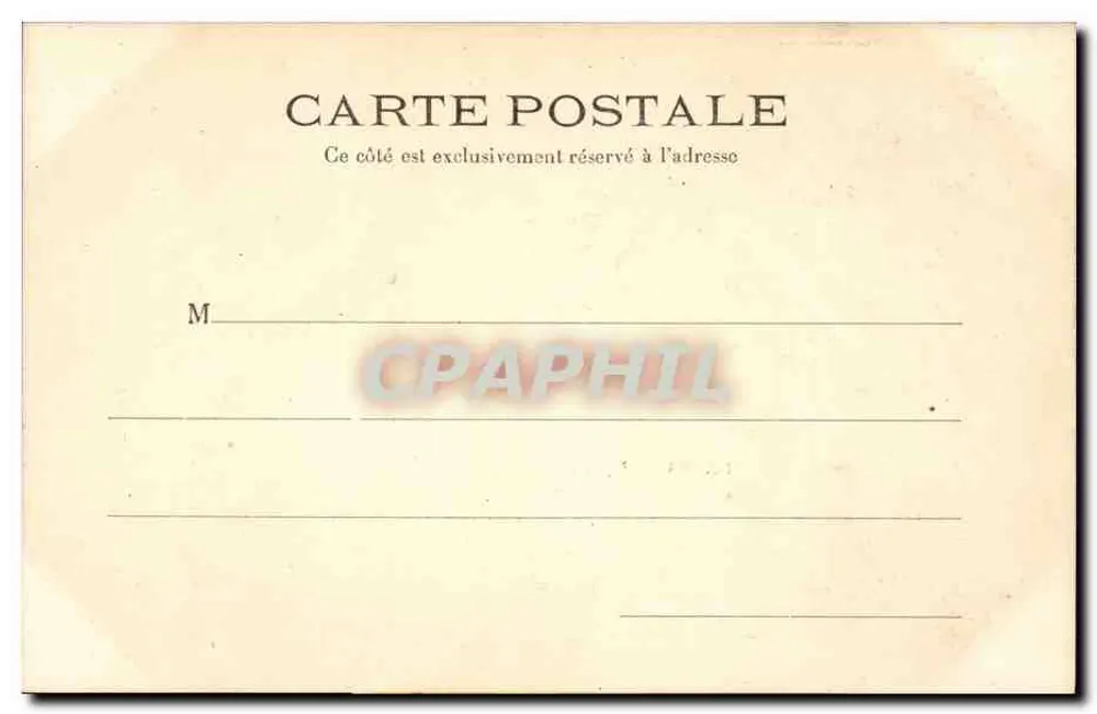 Paris — Ópera — Editor não identificado, número de série não visível - Verso