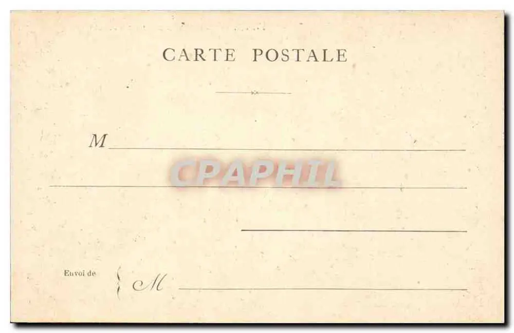 Paris — Boulevard Bonne-Nouvelle — editor não visível - Verso