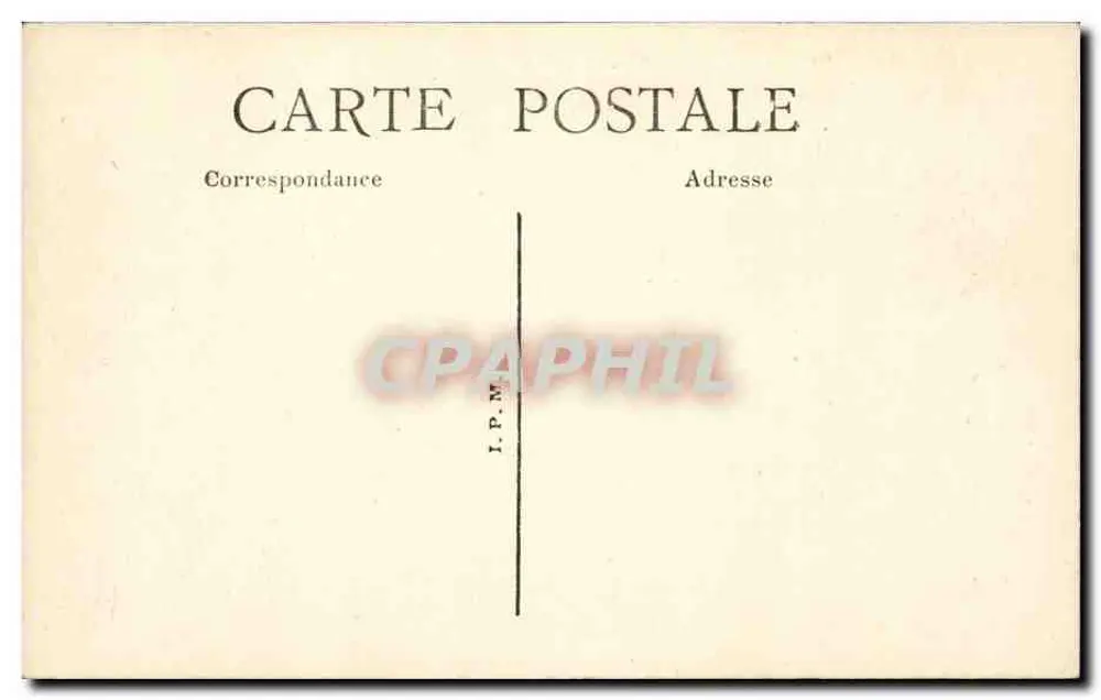 Paris — Das Palais de Justice, Die Heilige Kapelle — I.P.M. n°162 - Rückseite