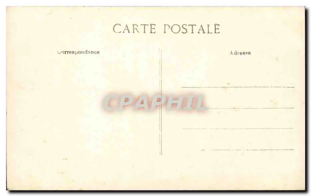 Zeichnung eines Buffets — Verlag A. Varenne, rue des Beaux-Arts - Paris - Rückseite