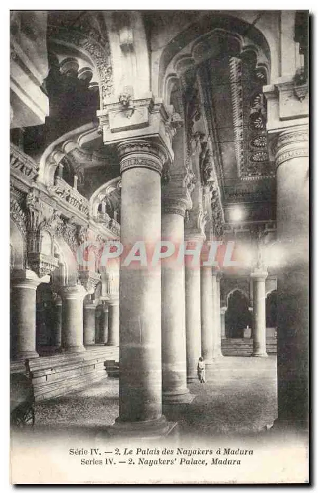 Das Nayakersche Schloss in Madura — Serie IV, n°2 — Verlag: Southern Indian Industrial Schools - Vorderseite