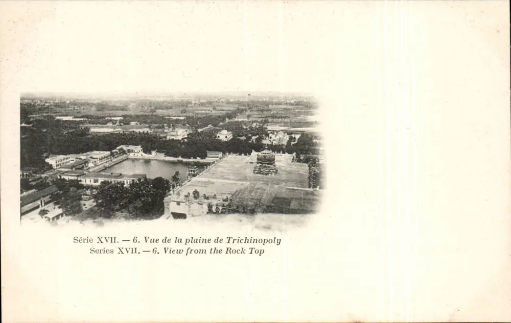 Ansicht der Trichinopoly-Ebene — Serie XVII — 6 - Vorderseite