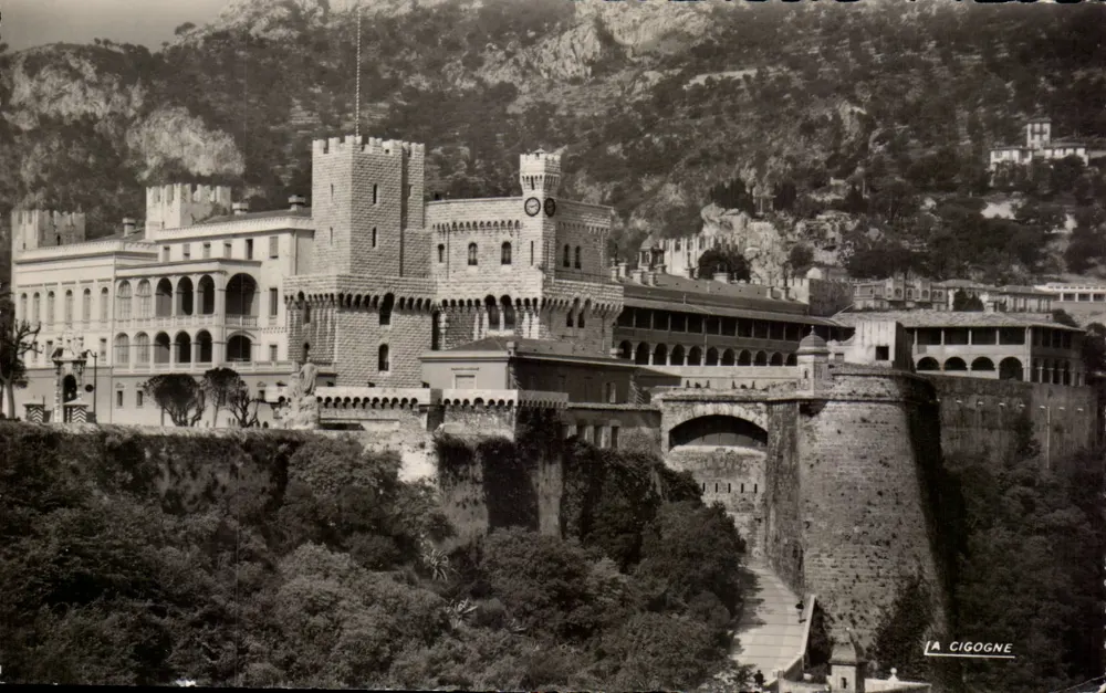 O Palácio Real em Mônaco — Monte-Carlo — A. Laconte, Impr. em Rueil-Malmaison, n° 99.148.68 - Frente