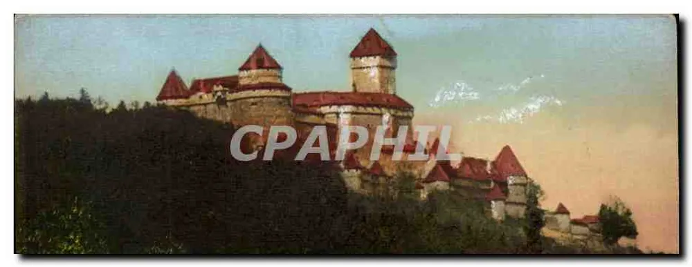 Hohkönigsburg — castelo em colina — Felix Faber, Straßburg - Frente