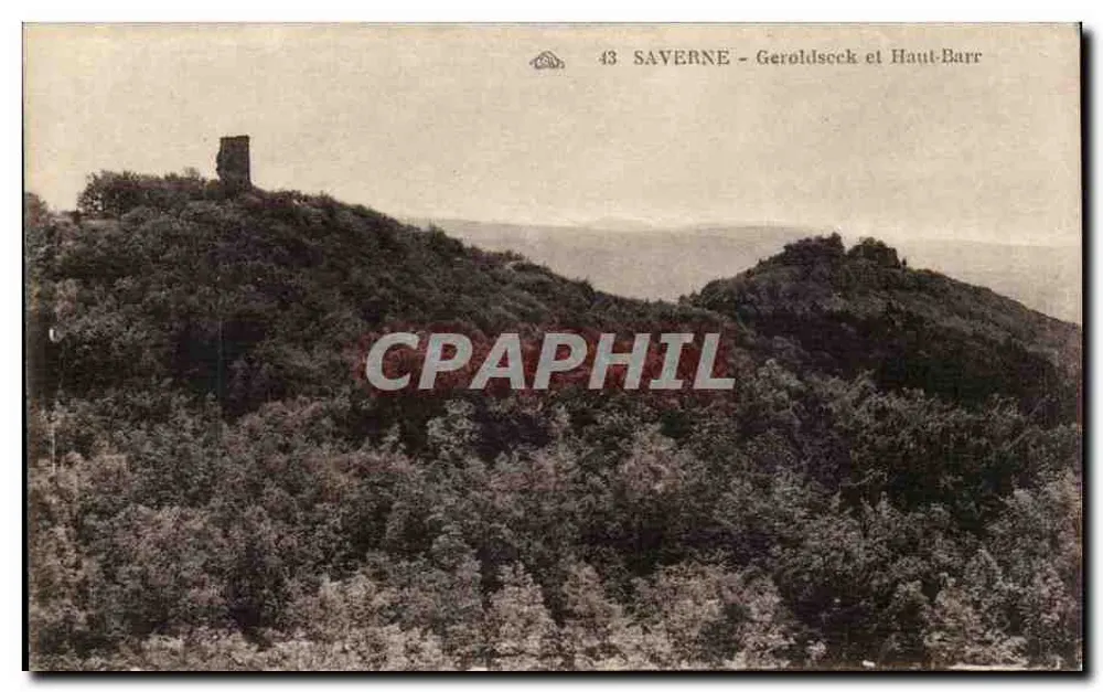 Saverne - Geroldseck e Haut-Barr — n° 43 - Frente