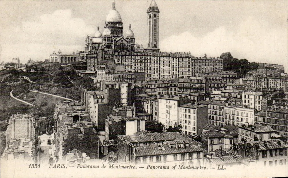 Paris — Panorama de Montmartre — LL. — 1551 - Frente