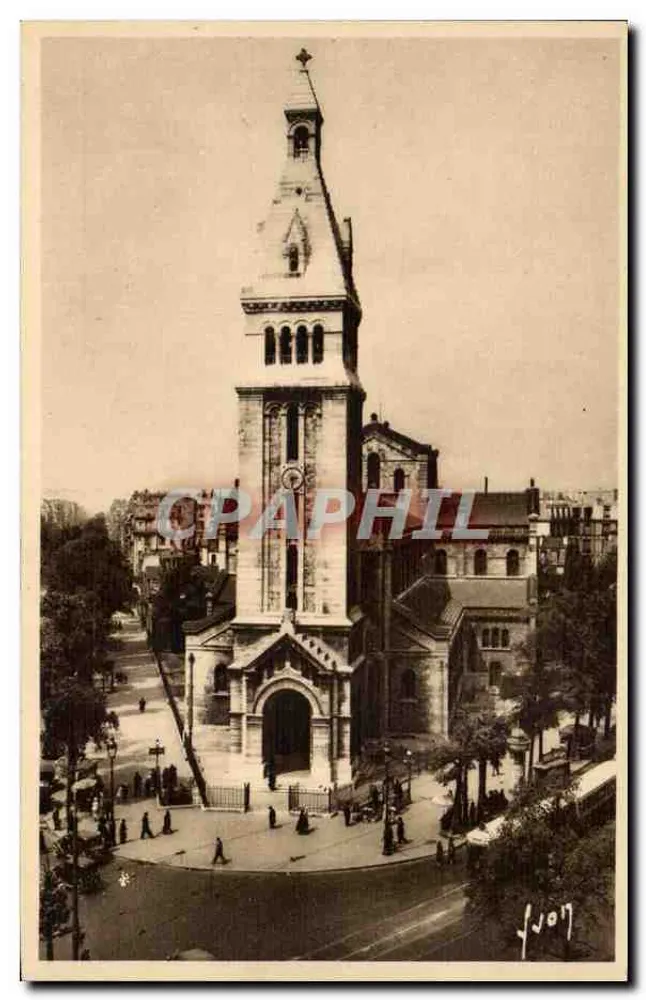Igreja de São Pedro de Montrouge — Paris — Éditions d'Art Viégrat - Frente