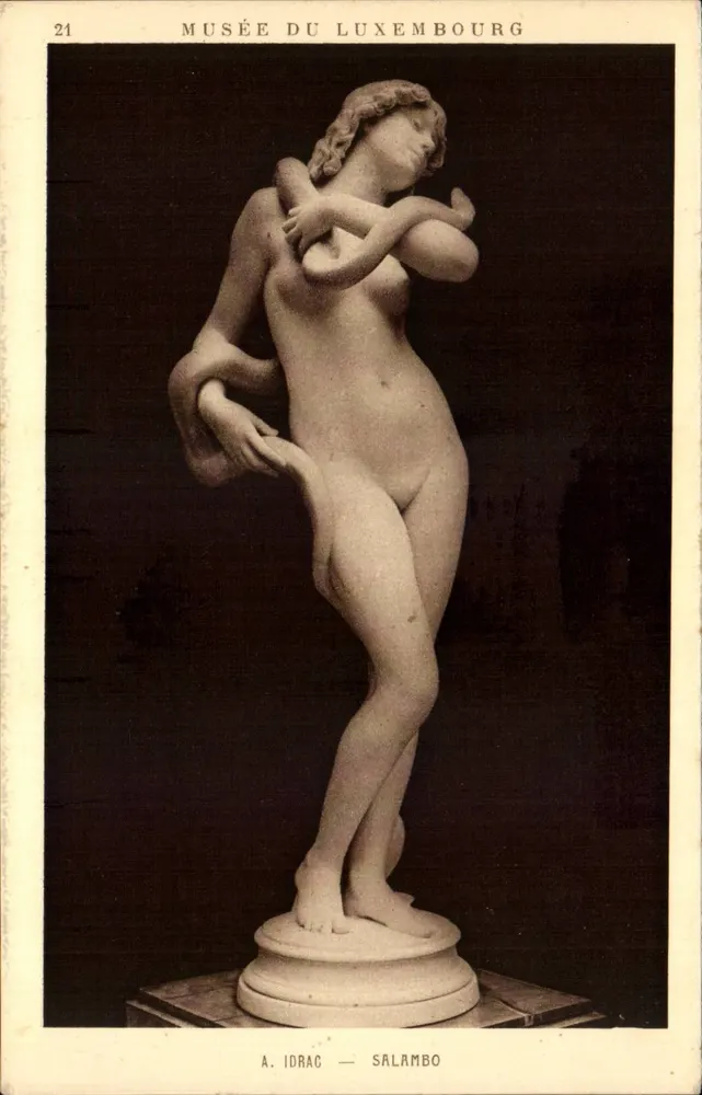 Salambo — Museo del Luxembourg — A. Idrac - Recto