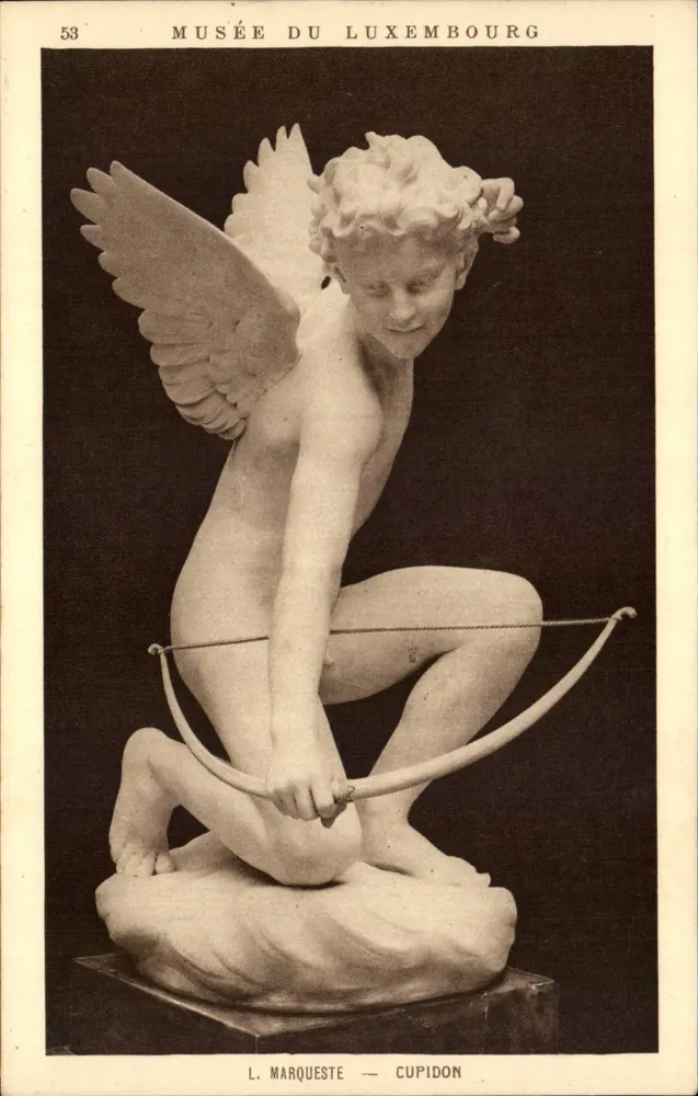 Cupidon — Museu do Luxemburgo — L. Marqueste - Frente