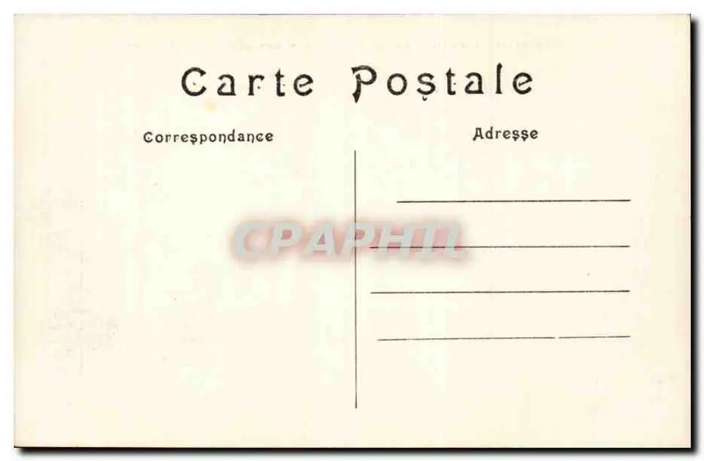 Paris — A Prefeitura do 15º Distrito — C.M. n°1198 - Verso