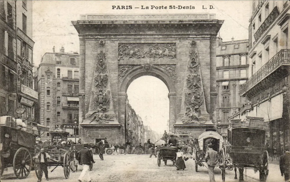 PARIS — A Porta São Dionísio — L. D. - Frente