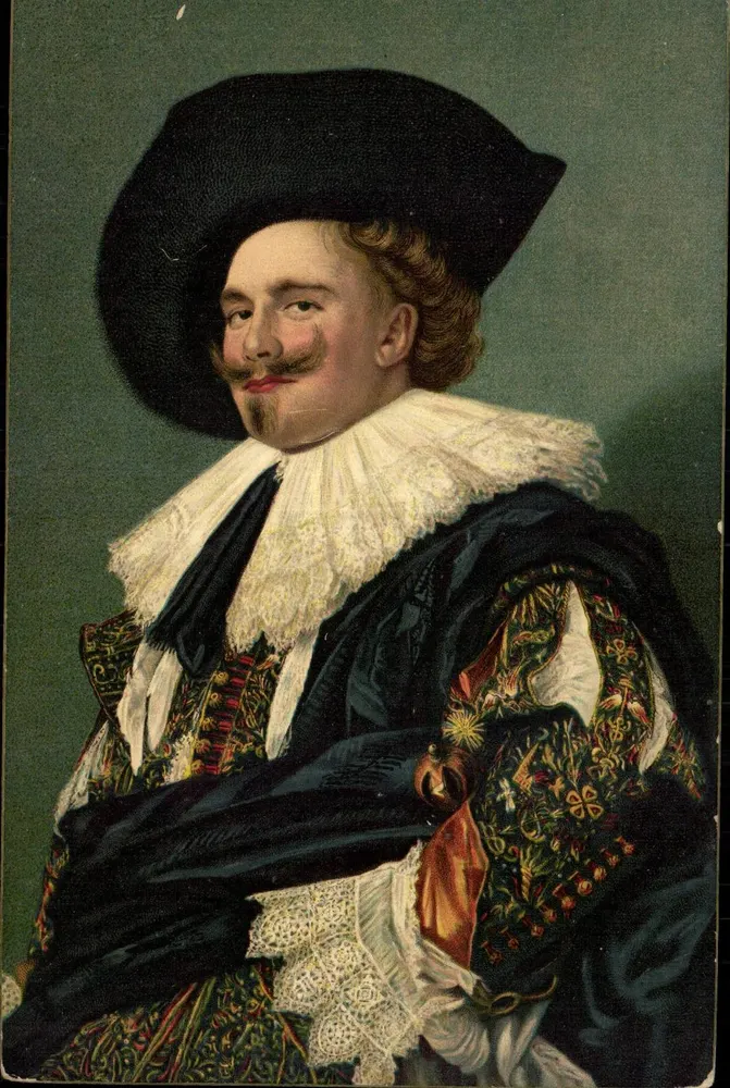 Frans Hals — Der lachende Reiter — Stengel & Co. - Vorderseite