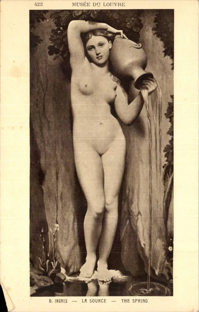 La Source — D. Ingres — Musée du Louvre - Recto