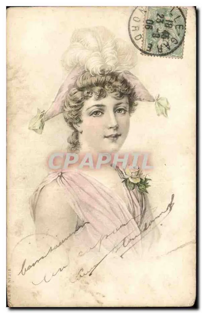 Junge Frau in Bühnenkostüm — Illustration — Verlag nicht sichtbar - Vorderseite