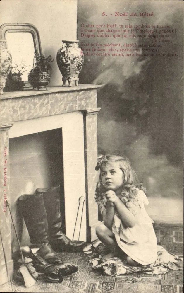 Weihnachten für das Baby — Phototypie A. Bergeret & Cie, Nancy — n°5 - Vorderseite