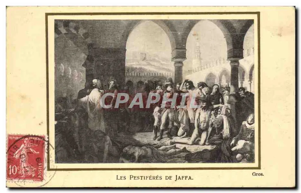 Os Pestilentos de Jaffa — Gros. - Frente