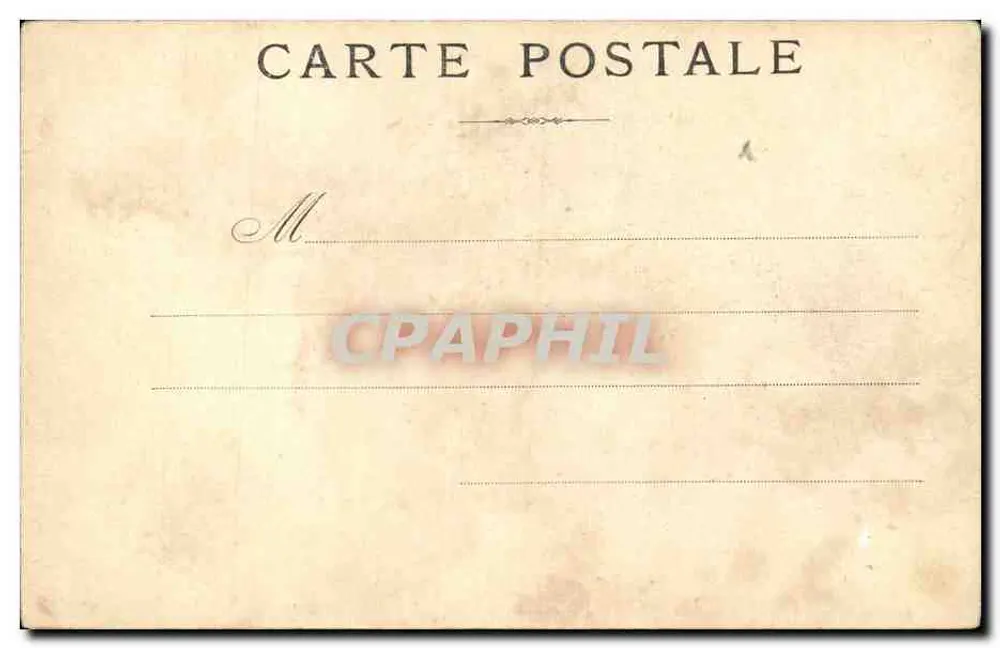 Paris — Templo da Glória (atual Panteão) — texto histórico impresso - Verso