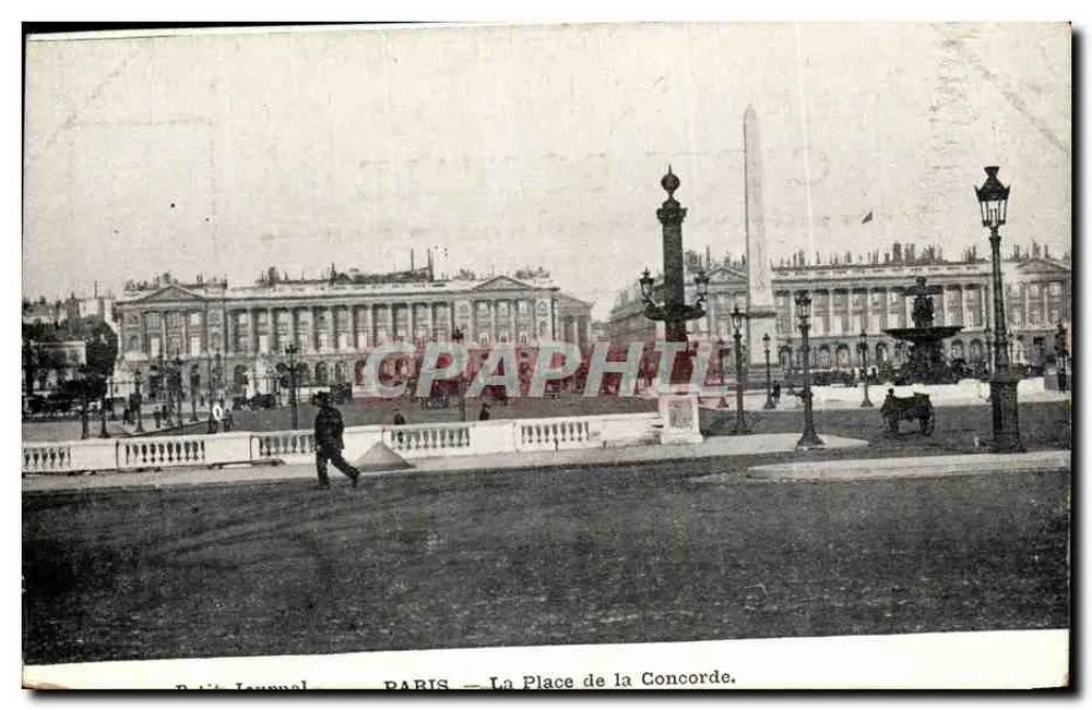 PARIS — A Praça da Concórdia — Paris Journal - Frente