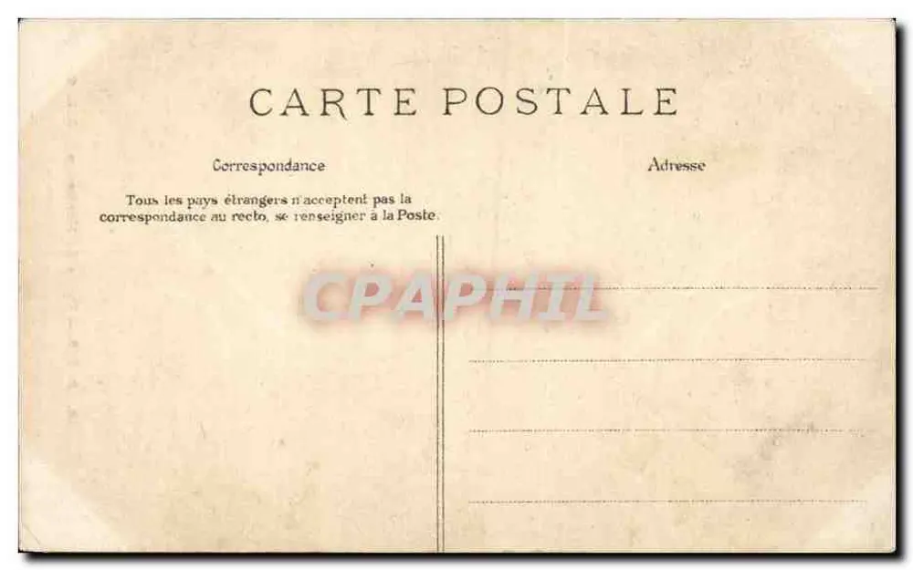 Paris — Igreja de Montrouge — C.L.C. n°28 - Verso