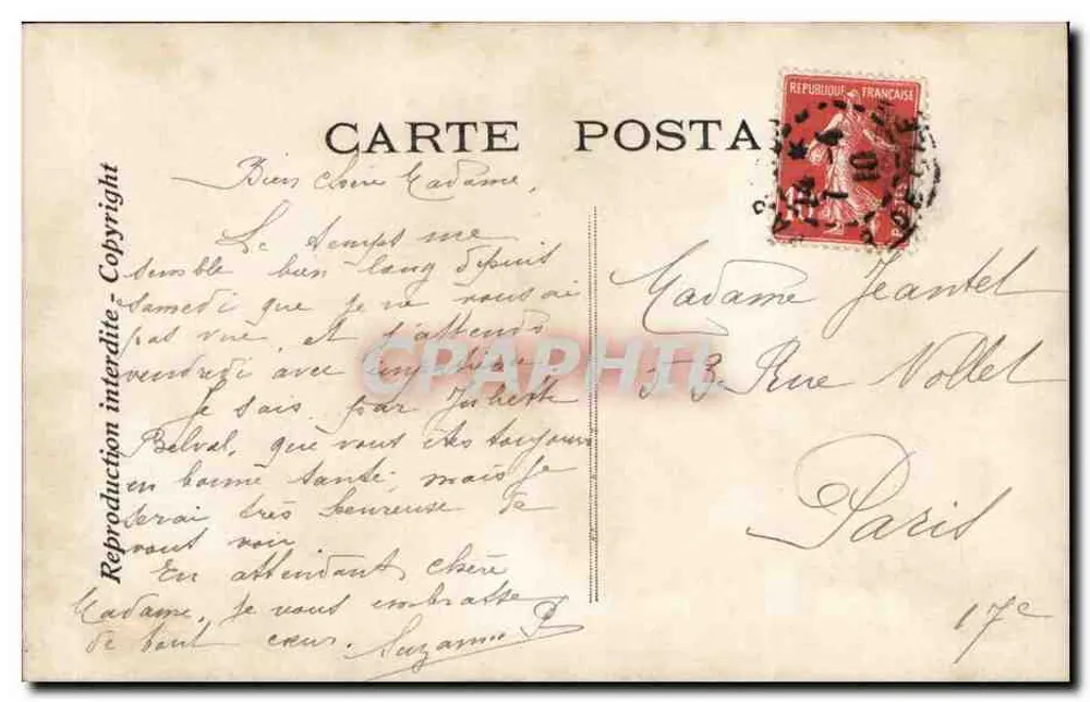 Chantecler — Akt I – L’Hymne au Soleil — Éditeur ELD, n° de série non visible - Rückseite
