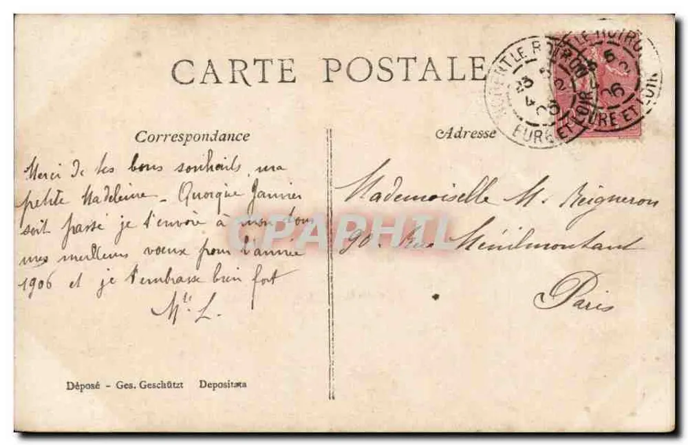 Criança sob a neve tremulante — texto impresso — editor A&S n° 342 - Verso
