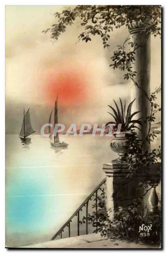 Vista do mar ao pôr do sol — NOX 538 — Editor NOX - Frente