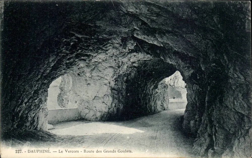 Le Vercors — Route des Grands Goulets — Dauphiné - Vorderseite