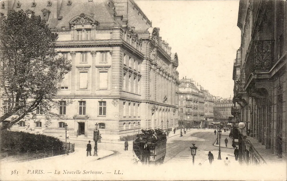 Paris — A Nova Sorbonne — LL. - Frente