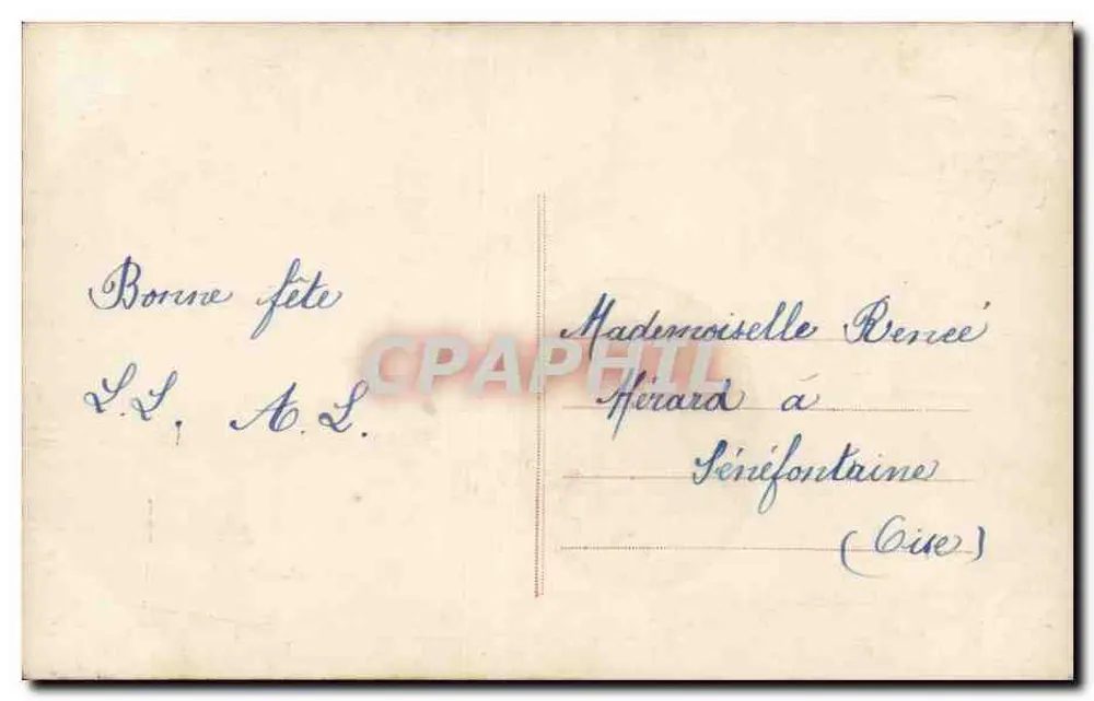 Frau in Seidenkleid — mit Rosenstrauß — Verlag Maseel Nr. 484 - Rückseite