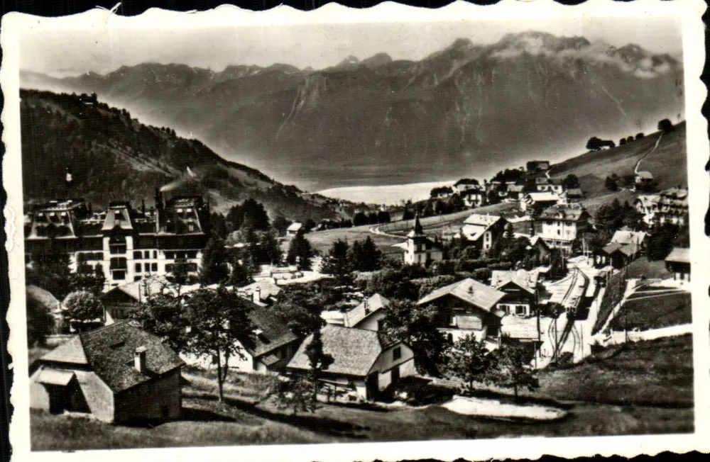 Les Avants — vista panorâmica - Frente